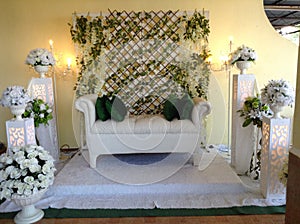 malay wedding dais