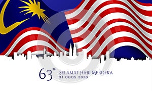 Malaysia Independence Day Background