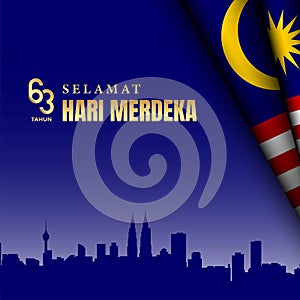 Malaysia Independence Day Background