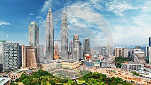 Malaysia, Kuala Lumpur skyline