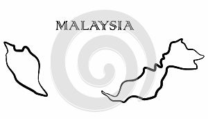 The MALAYSIA map