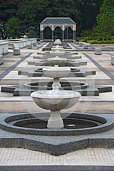 Malaysia National Mosque Corridor