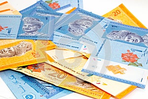 Malaysia Ringgit bank notes