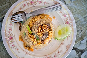 Malaysian beef nasi goreng daging