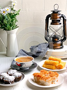 Malaysian cakes or Kuih Muih Melayu photo