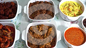 Malaysian local traditional food for Hari Raya Aidilfitri