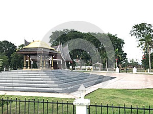 Malaysian old temple in Seri Menanti