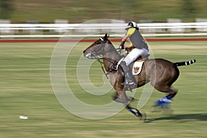 Malaysian Open Polo Action (Blurred)