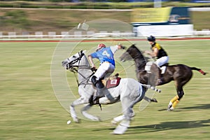 Malaysian Open Polo Action (Blurred)