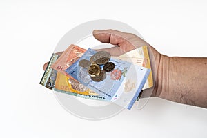 Malaysian Ringgit banknotes and coins