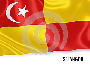 Malaysian state Selangor flag.