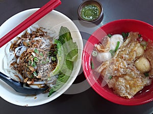 Malaysian style loh see fun noodle