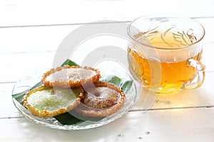 Malaysian traditional kuih pinjaram