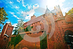 Malbork castle photo