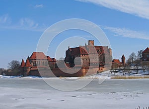 Malbork castle of teutonic knights