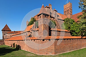 Malbork castle photo