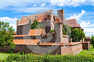 Malbork castle photo