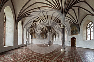 Malbork in greatest Gothic castle in Poland photo