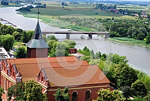 Malbork surroundings view