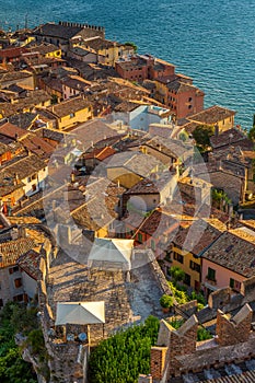 Malcesine - above old town - Garda Lake -Italy