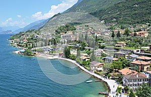 Malcesine - a beautiful town at lake Garda, Italy