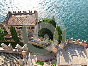 Malcesine castle, Italy