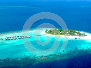 Maldive Island from above