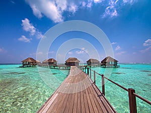 Maldive island resort