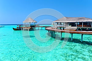 Maldive water villa - bungalows