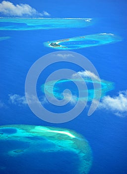 Maldives atoll