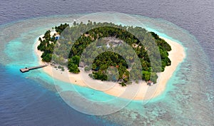 Maldives atoll photo