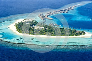 Maldives island vacation paradise sea Halaveli Resort Ari Atoll photo