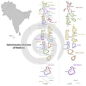 Maldives map