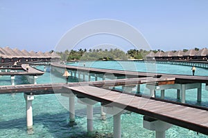 Maldives Overwater Bungalows photo