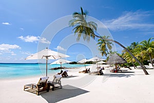 Maldives seascape