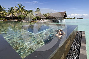 Maldives seascape