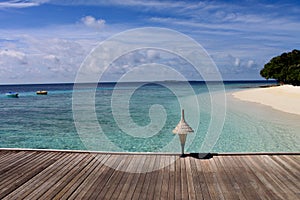 Maldivian beach