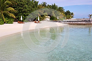 Maldivian beach, Ari Atoll