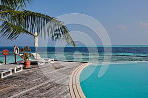 Maldivian Komandoo Island Resort with Pool View