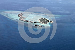 Maldivian resort
