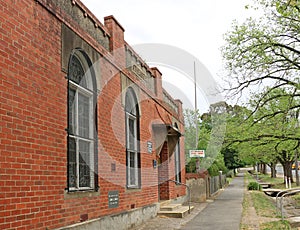 The Maldon Athenaeum Library was founded in 1869 as part of the Mechanics' Institute. The current building dates from 1933