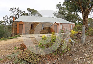 Maldon's former Anglican Denominational (Penny) School, where children once paid a penny a day for their schooling,