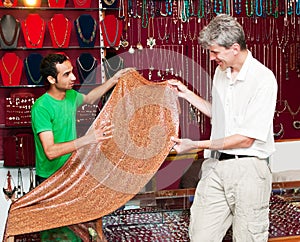 Male bargaining in the Indian store