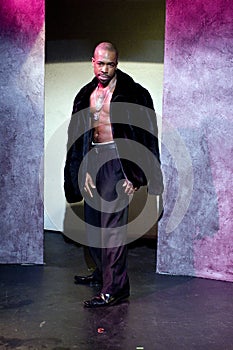 male black african american actor pimp stage