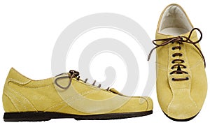 Male boots with laces