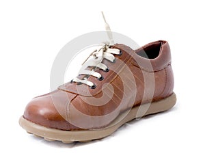 Male brown shoe