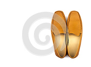 Male brown shoes