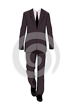 Male business suit, design elements