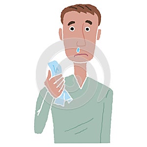 Male cold mucus