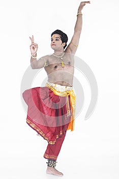 Male dancer from india